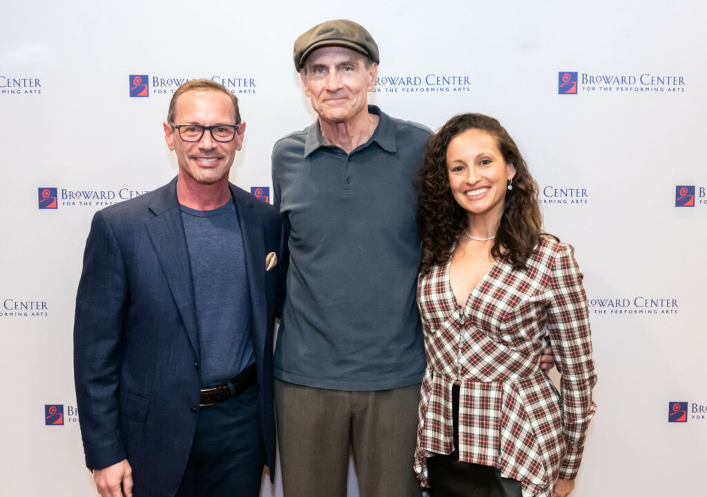 Lee Mandel, James Taylor, Brigitte Mandel