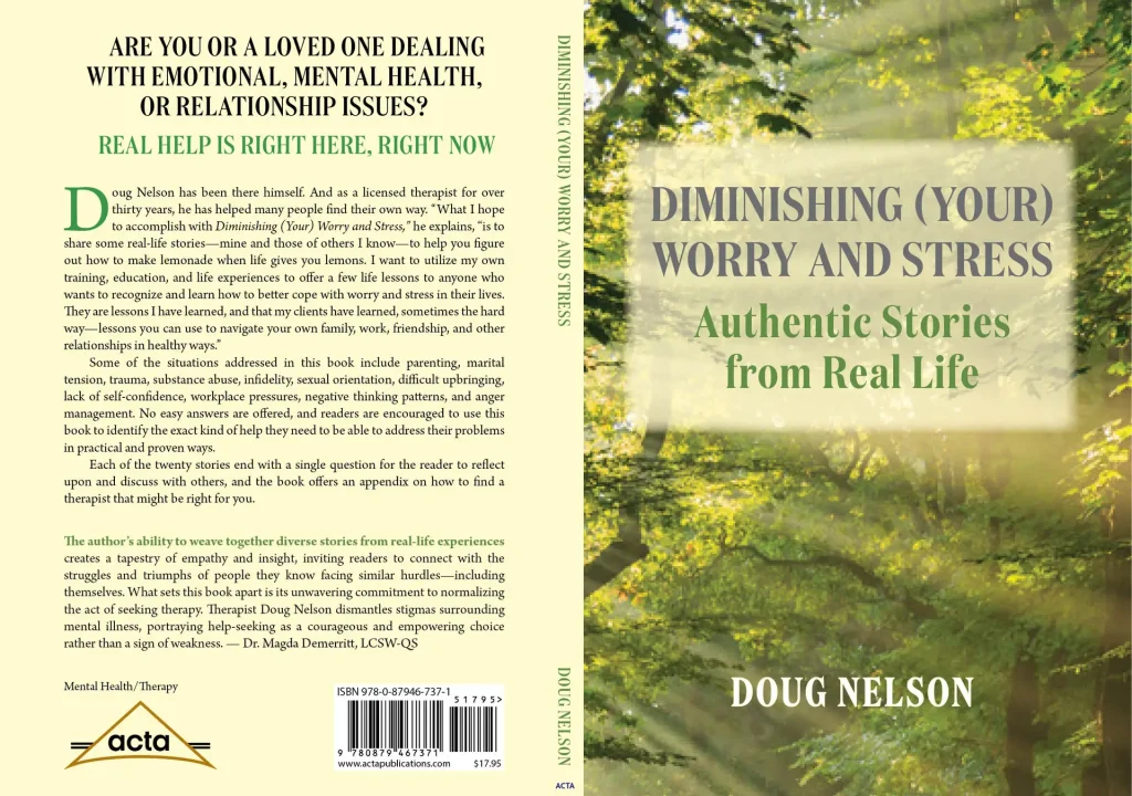 Doug Nelson Book Cover_Diminishing (Your) Worry and Stress
