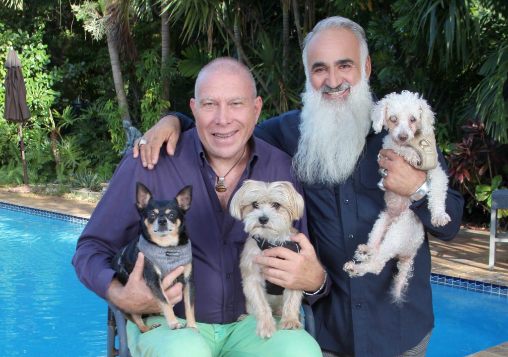 Don & Marc with dogs