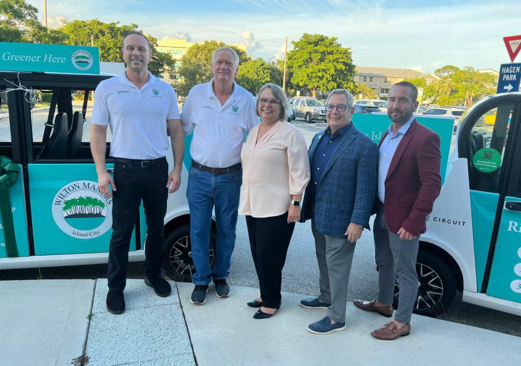 E Transit Ribbon Cutting