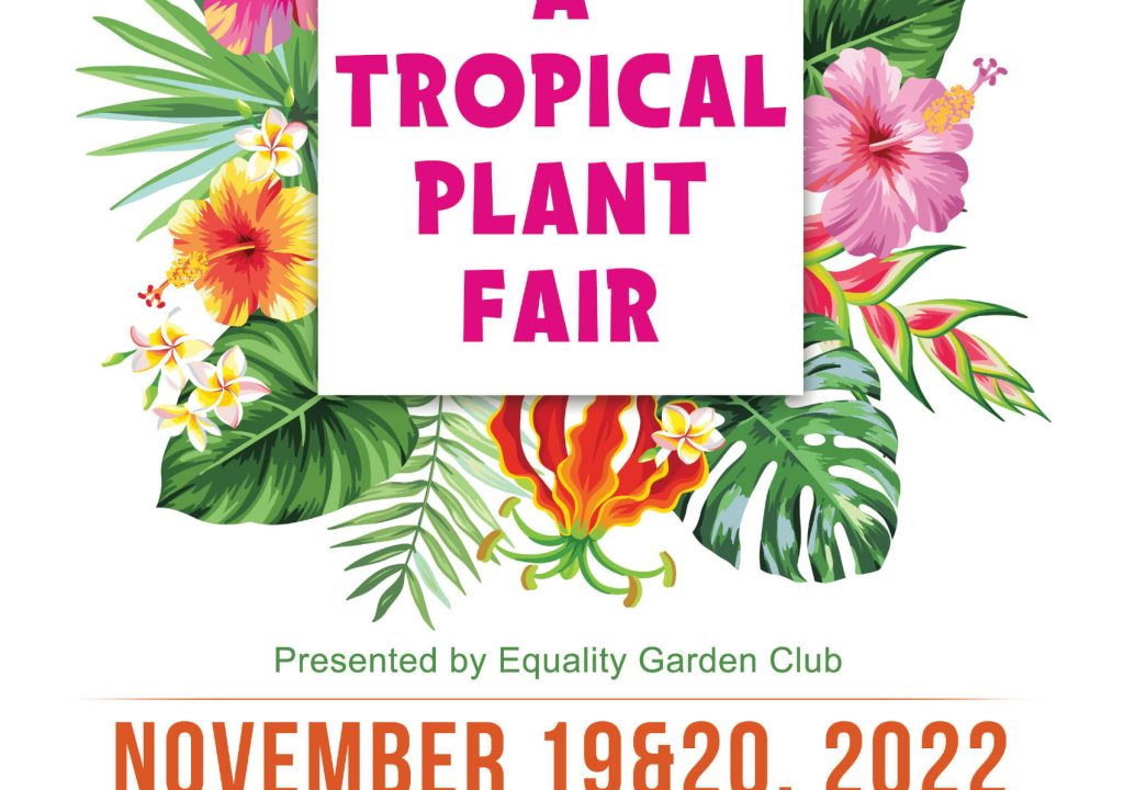 Equality Garden Plant Fair Poster