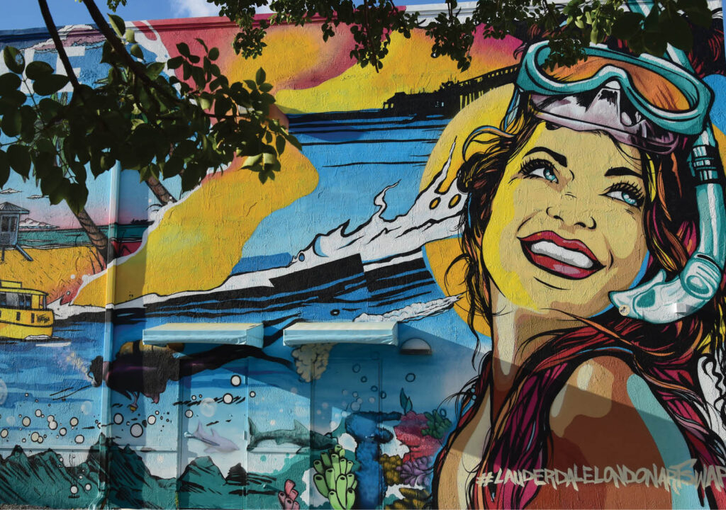 Fat Village Mural _ Wall Art at Fort Lauderdale’s Arts Districts