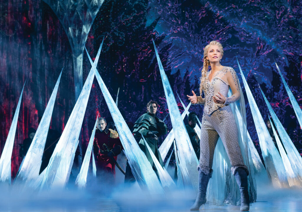 Frozen _ Caroline Bowman (Elsa) and the Company of Frozen North American Tour