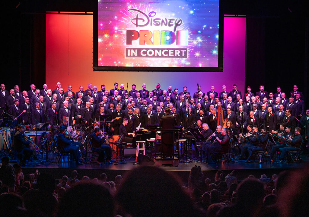 The Gay Men’s Chorus of South Florida’s Disney PRIDE in Concert at The Parker in Fort Lauderdale.