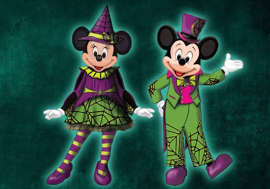 Disney's Mickey Mouse and Minnie Mouse in New Costumes