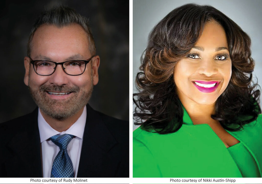 Rudy Molinet and Nikki Austin-Shipp Photos