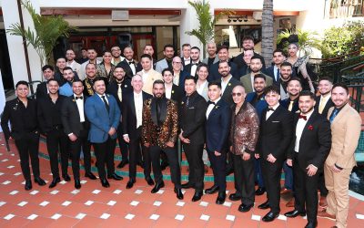 The staff of Latinos Salud on the night of the Gala
