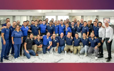 Latinos Salud Group photo in office
