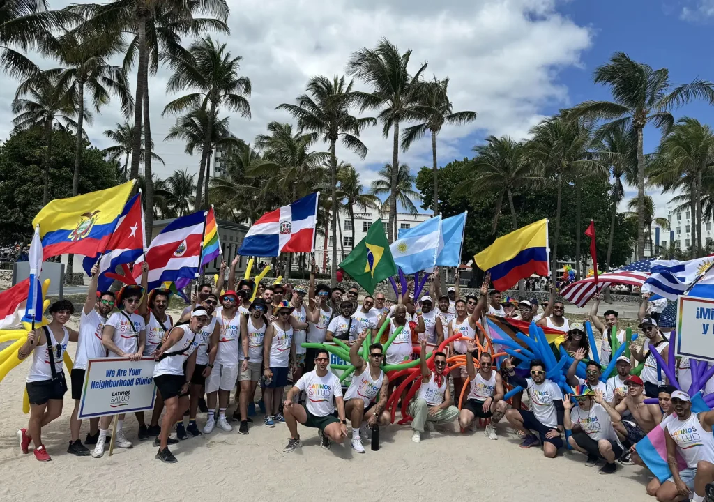 Latinos Salude_Miami Beach pride