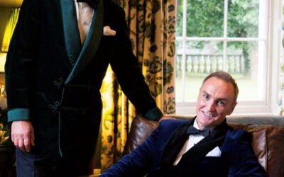 Lord Ivar Mountbatten (left) and James Coyle (right) - Photo Credit Venetia Norrington