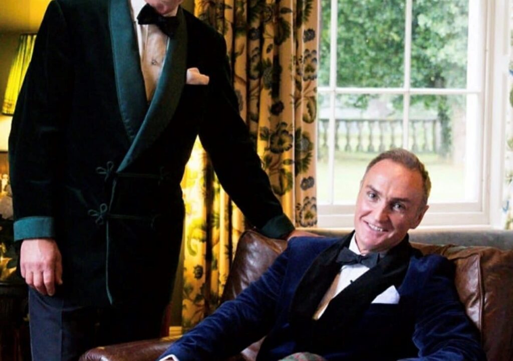 Lord Ivar Mountbatten (left) and James Coyle (right) - Photo Credit Venetia Norrington
