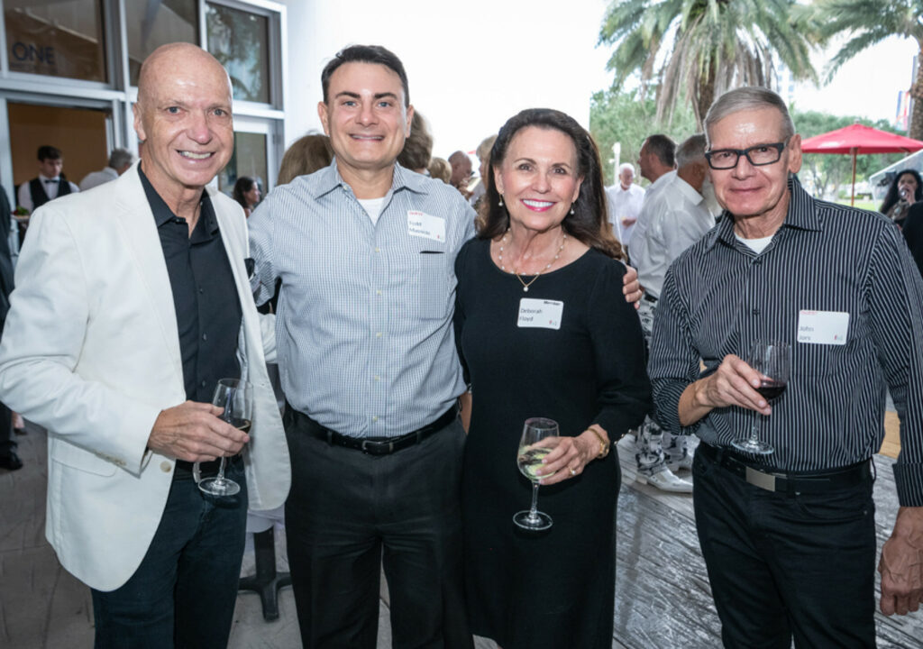 NSU_BlackWhiteNight_Ed Hashek, Todd Masnicki, Deborah Floyd and John Jors