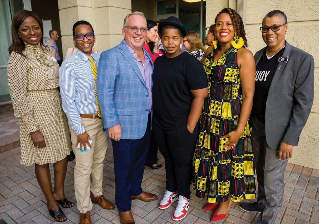 Angelique Grant, G Wright Muir, David Jobin, Nik Harris, Jasmin Lewis and Karen Prescod