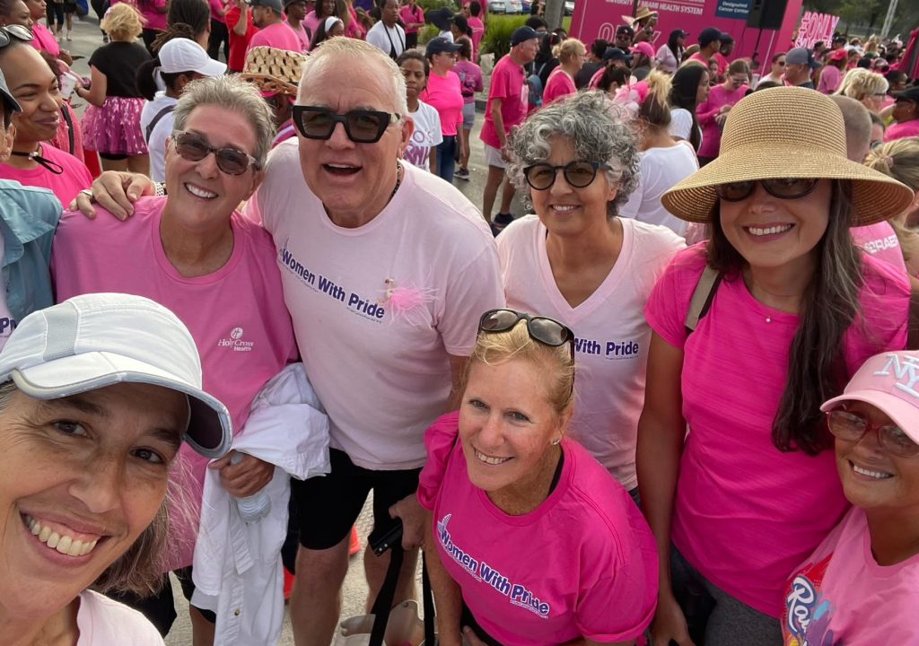 Pride Center-Women with Pride Team at the Making Strides Breast Cancer Walk