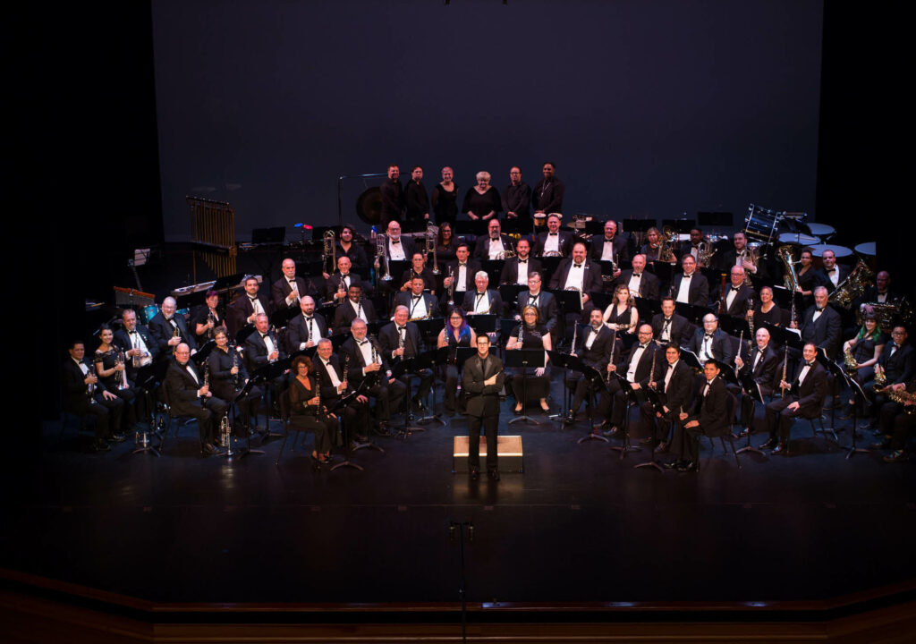 South Florida Pride Wind Ensemble Full Band Photo