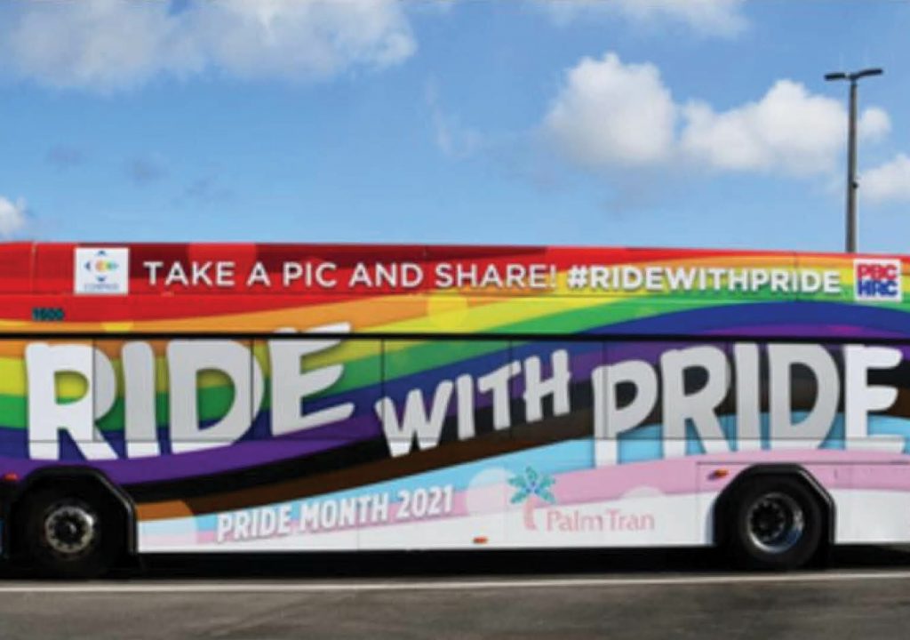 Progress Pride Bus