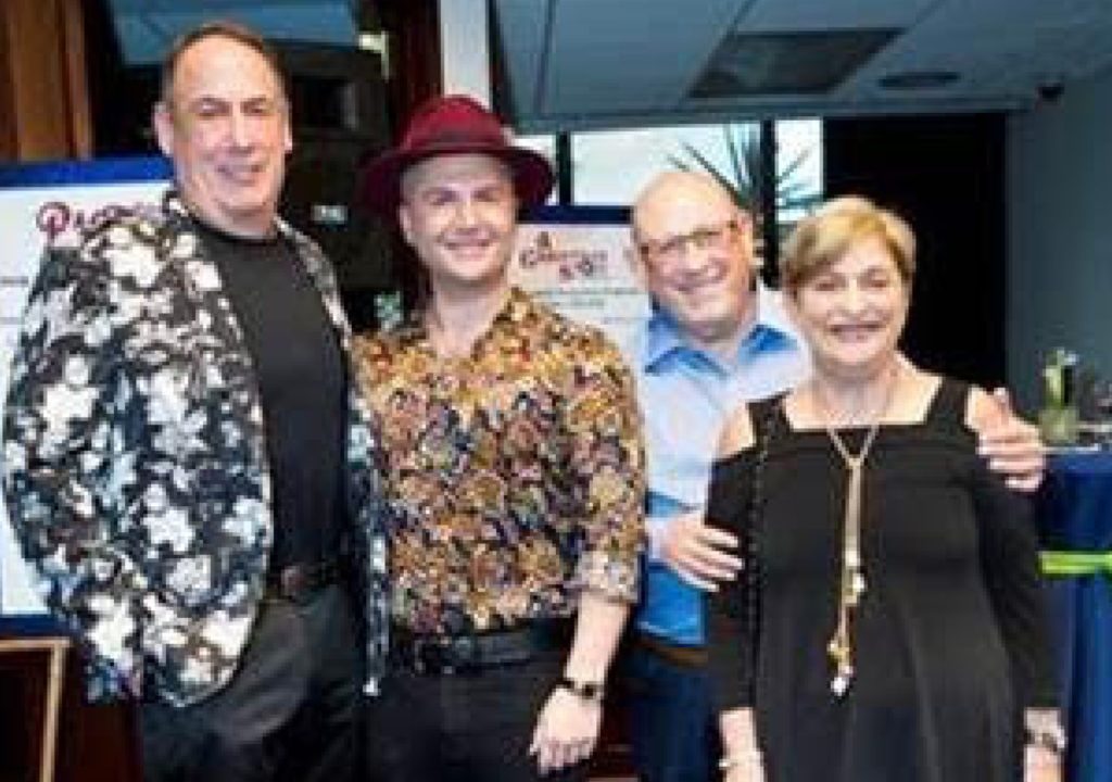 Mark Traverso, Conor Walton, Mitch & Shelley Leibowitz - Photo Courtesy of Goodman PR
