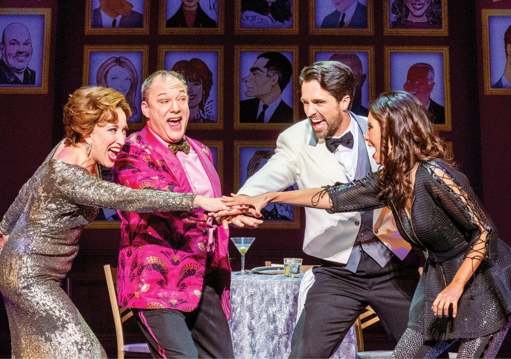 The Prom_Courtney Balan, Patrick Wetzel, Bud Weber and Emily Borromeo in The National Tour of THE PROM
