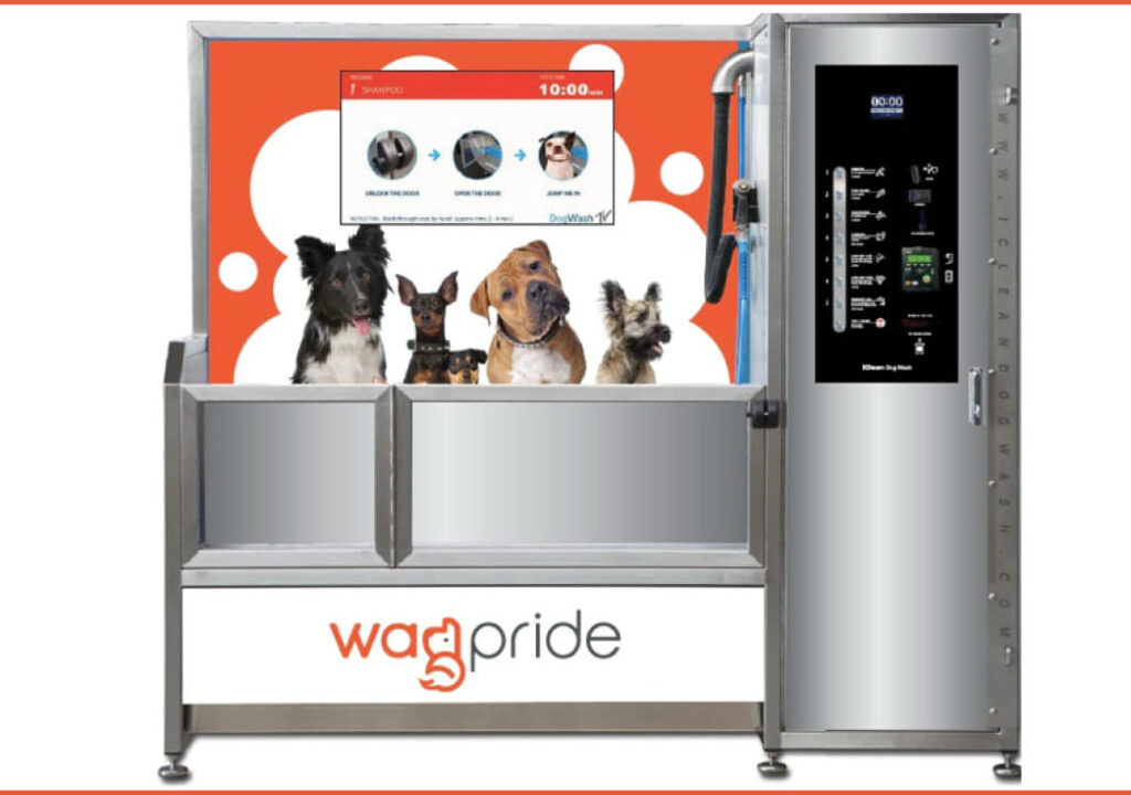 Wag pride _ self-serve bath station
