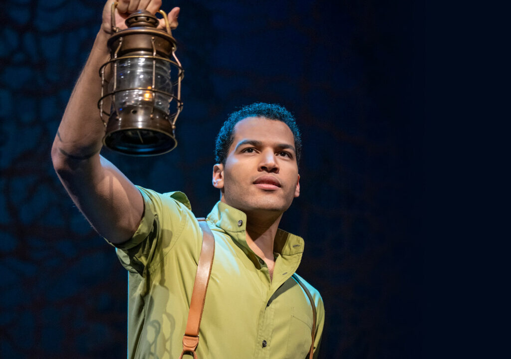 Christian Thompson as Fiyero in the National Tour of WICKED